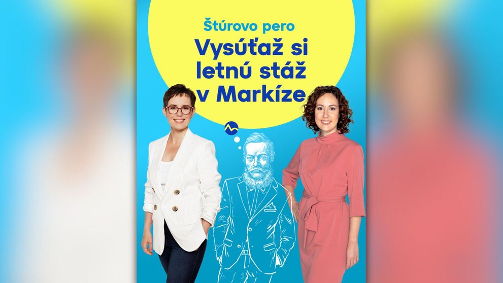 Vysúťaž si stáž v Markíze. Dvoch študentov z novinárskej súťaže Štúrovo pero 2025 oceníme skúsenosťami