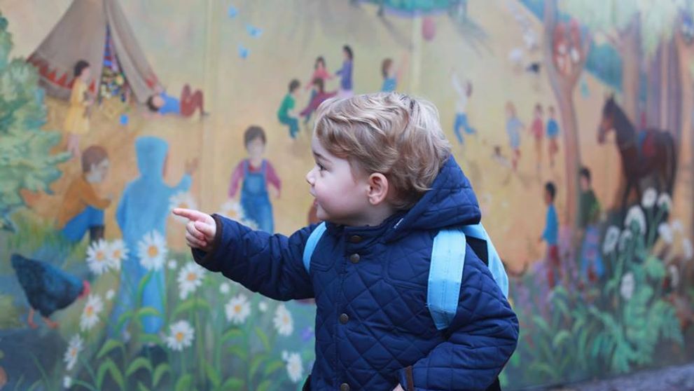 Nové foto z Buckinghamského paláca: Princ George išiel prvýkrát do škôlky
