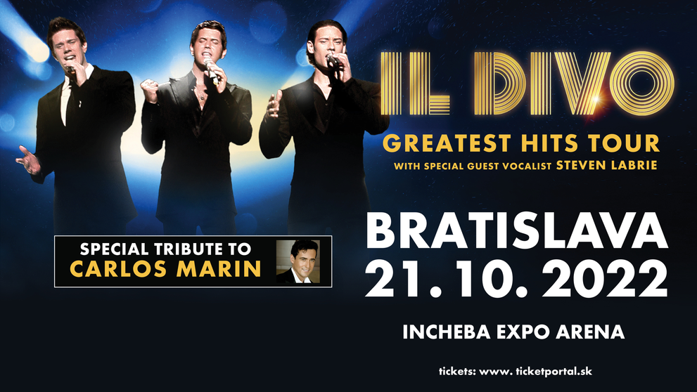 IL DIVO sa už tešia do Bratislavy - Sprevádzať ich budú Slováci!