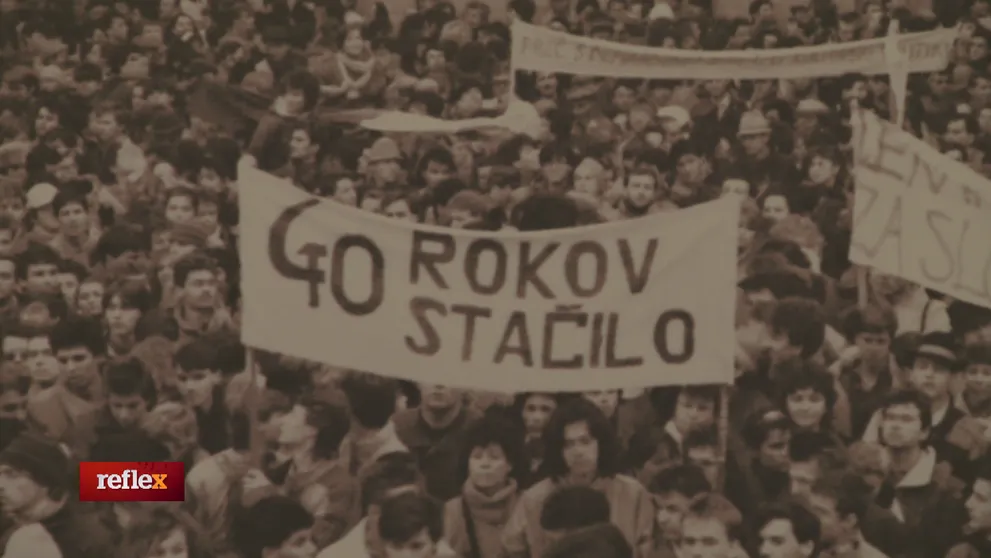 V predvečer 17. novembra vyšli do ulíc aj bratislavskí študenti