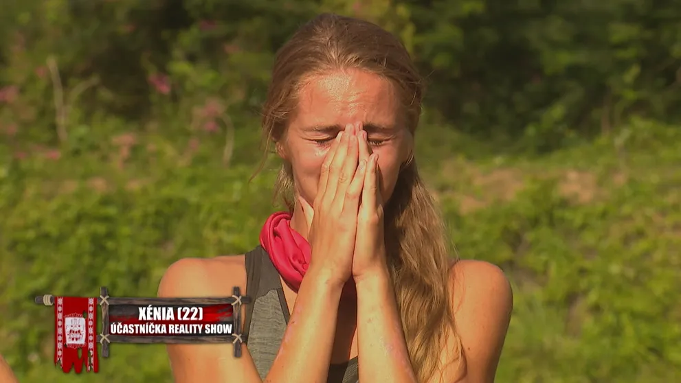 Xénia v slzách. Čakala odkaz od Lukáša, no ten sa na kamere neobjavil