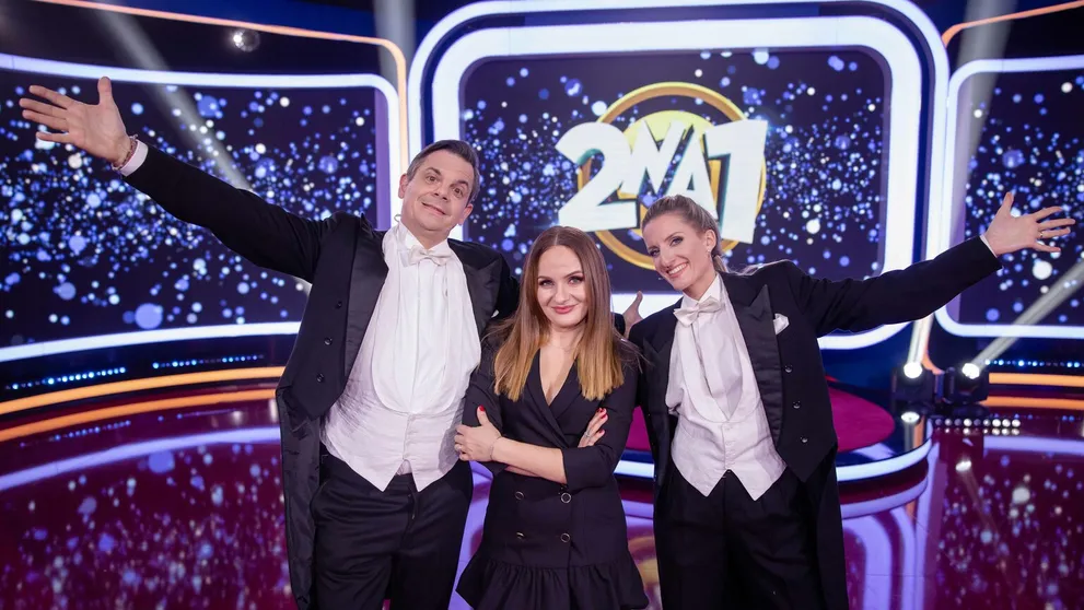 Originálna šou 2 na 1 si opäť polepšila a ovládla nedeľný večer