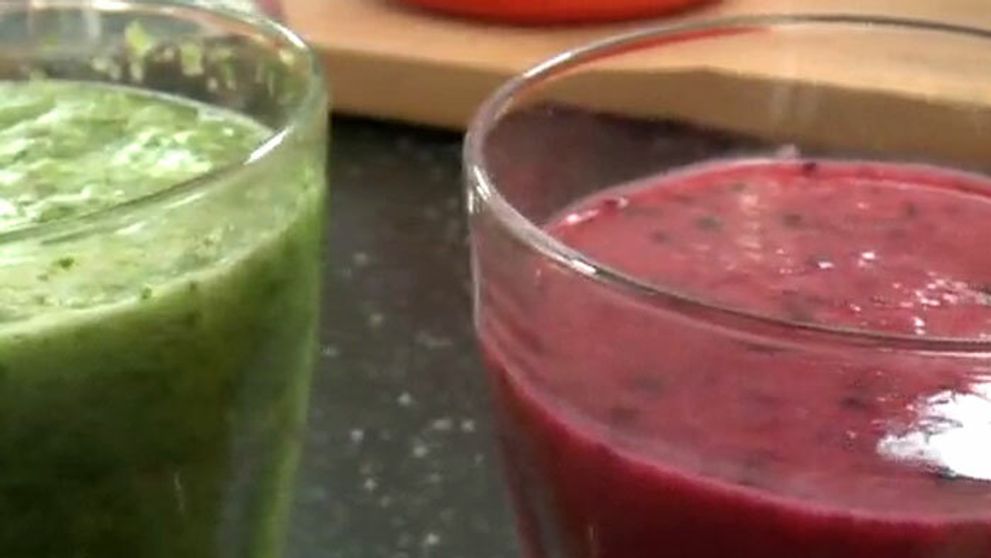 Smoothie z ovocných a zeleninových zvyškov