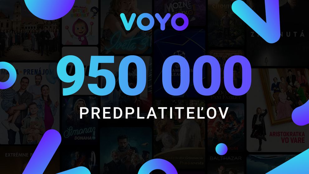 Voyo prekonalo hranicu 950-tisíc predplatiteľov a predstavuje novinky pre nadchádzajúcu sezónu