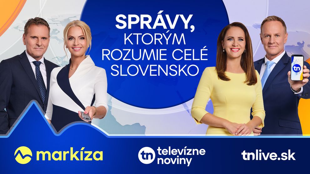 Správy, ktorým rozumie celé Slovensko: Markíza imidžovou kampaňou nadväzuje na novú podobu svojho spravodajstva