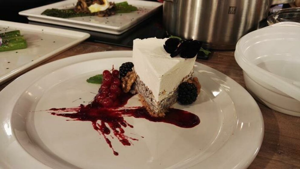 Makový cheesecake