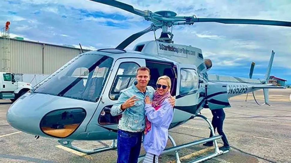 Belohorcová s manželom v Las Vegas: Fotka s legendou