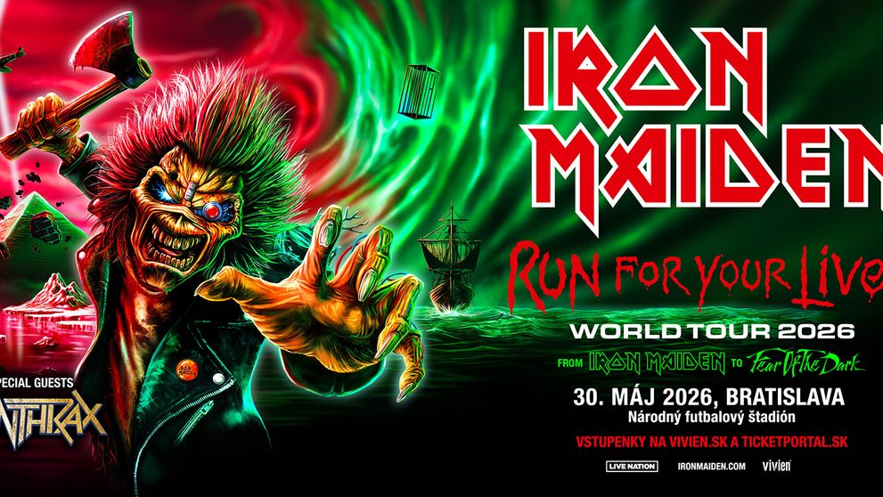 Monumentálna show Iron Maiden už túto sobotu!