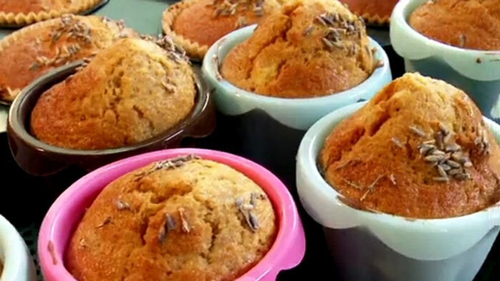 Levanduľové muffiny pre pána Jána