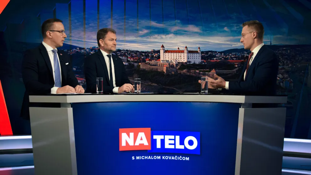 Obrovský úspech relácie Na telo: Duel I. Matoviča a E. Tomáša mal dosah na takmer 750-tisíc divákov