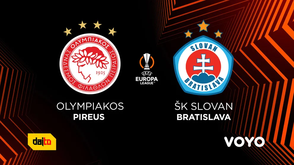 TV Dajto a Voyo prinesú ďalšiu futbalovú lahôdku, zápas ŠK Slovana Bratislava v boji o skupinovú fázu Európskej ligy UEFA