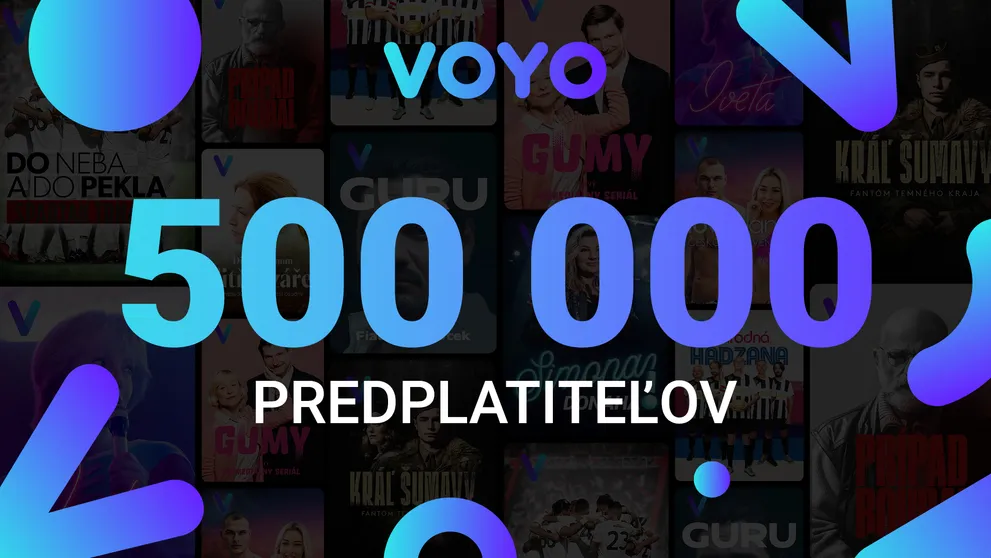 Voyo pokorilo ďalší významný míľnik, na Slovensku a v Česku má už viac ako 500 000 predplatiteľov