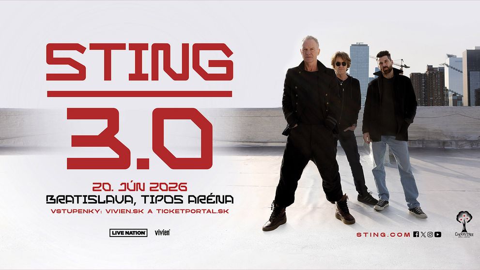 Sting sa vracia na Slovensko v rámci svetového turné 3.0!